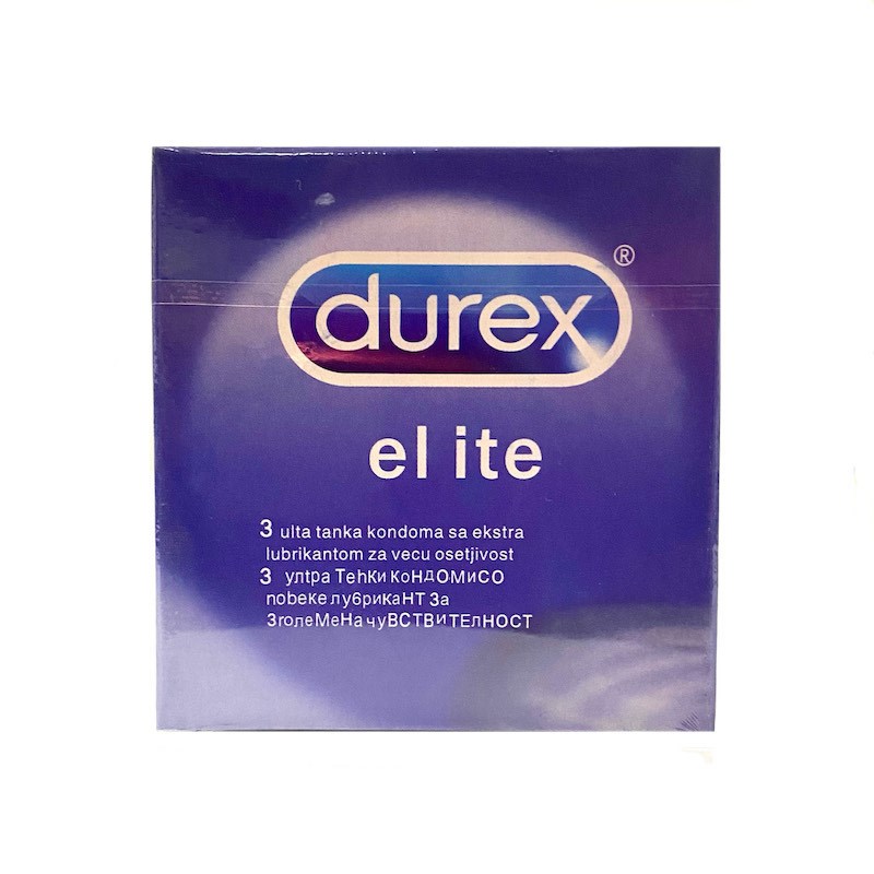 Elite Condoms 3 Pcs Twenty Four Seven