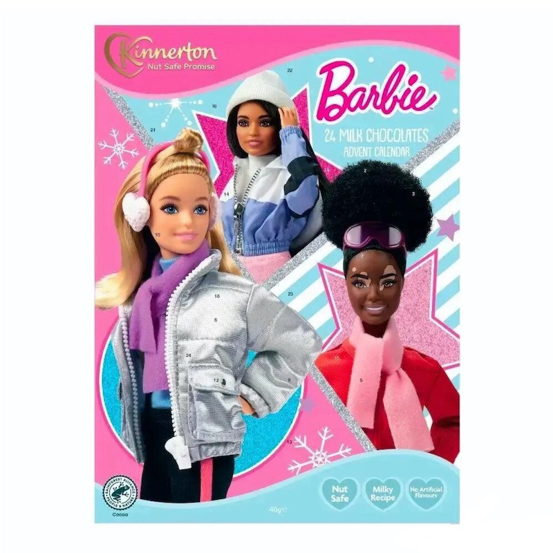 Barbie chocolate advent calendar new arrivals