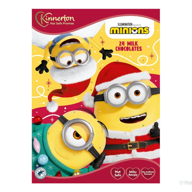 C20 CALENDRIER DE L'AVENT JOUETS + CHOCOLATS MINIONS